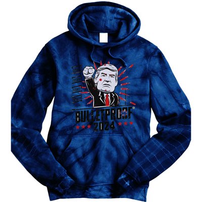 Bulletproof Bloody Ear Bleeding Butler Tie Dye Hoodie