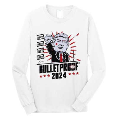 Bulletproof Bloody Ear Bleeding Butler Long Sleeve Shirt