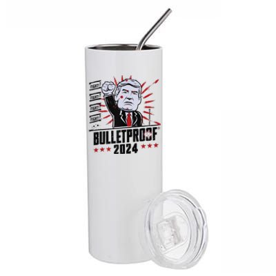 Bulletproof Bloody Ear Bleeding Butler Stainless Steel Tumbler