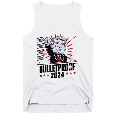 Bulletproof Bloody Ear Bleeding Butler Tank Top