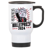 Bulletproof Bloody Ear Bleeding Butler Stainless Steel Travel Mug