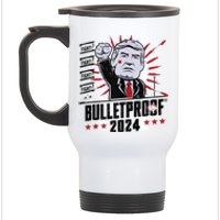 Bulletproof Bloody Ear Bleeding Butler Stainless Steel Travel Mug