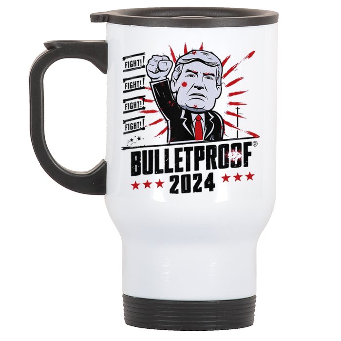 Bulletproof Bloody Ear Bleeding Butler Stainless Steel Travel Mug