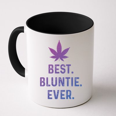 Best Bluntie Ever Funny Stoner Aunt Auntie Marijuana Weed Great Gift Mug