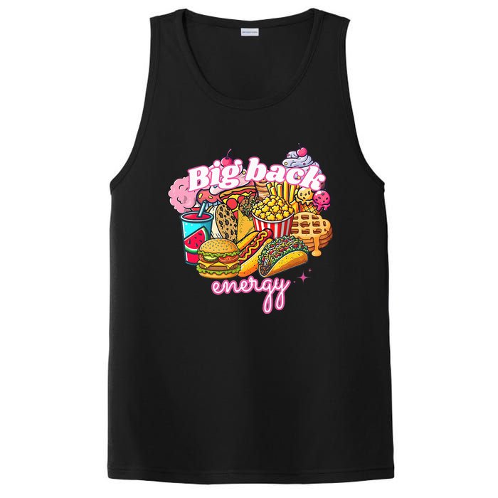 Big Back Energy Funny Humor PosiCharge Competitor Tank