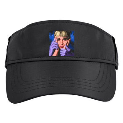 Beach Bunny Emotional Creature Album Cover Sticker Adult Drive Performance Visor