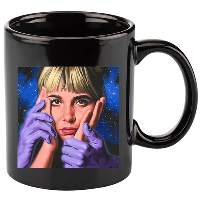 Beach Bunny Emotional Creature Album Cover Sticker 11oz C Handle Ceramic Mug