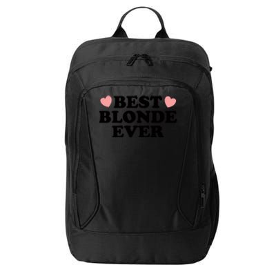 Best Blonde Ever City Backpack