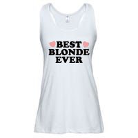 Best Blonde Ever Ladies Essential Flowy Tank