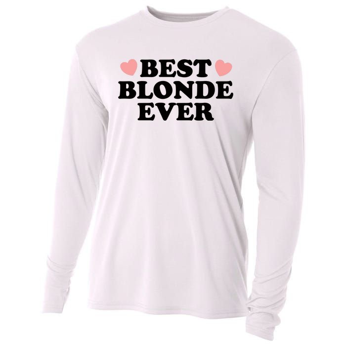 Best Blonde Ever Cooling Performance Long Sleeve Crew