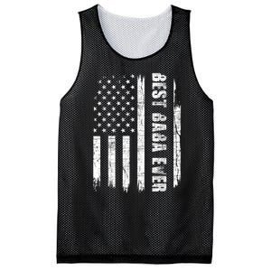 Best Baba Ever USA American Flag Grandfather Fathers Day Mesh Reversible Basketball Jersey Tank