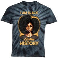 Blackity Black Every Month Black History BHM African Gifts Kids Tie-Dye T-Shirt