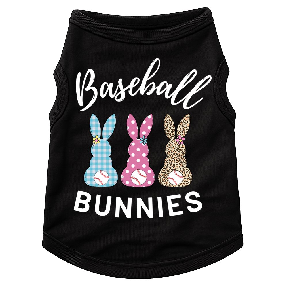 Baseball Bunnies Easter Bunny Mom Funny Gift Doggie Tank