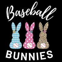 Baseball Bunnies Easter Bunny Mom Funny Gift Backpack