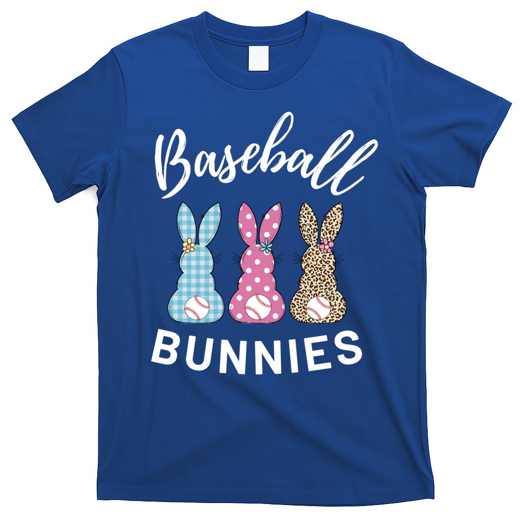 Baseball Bunnies Easter Bunny Mom Funny Gift T-Shirt