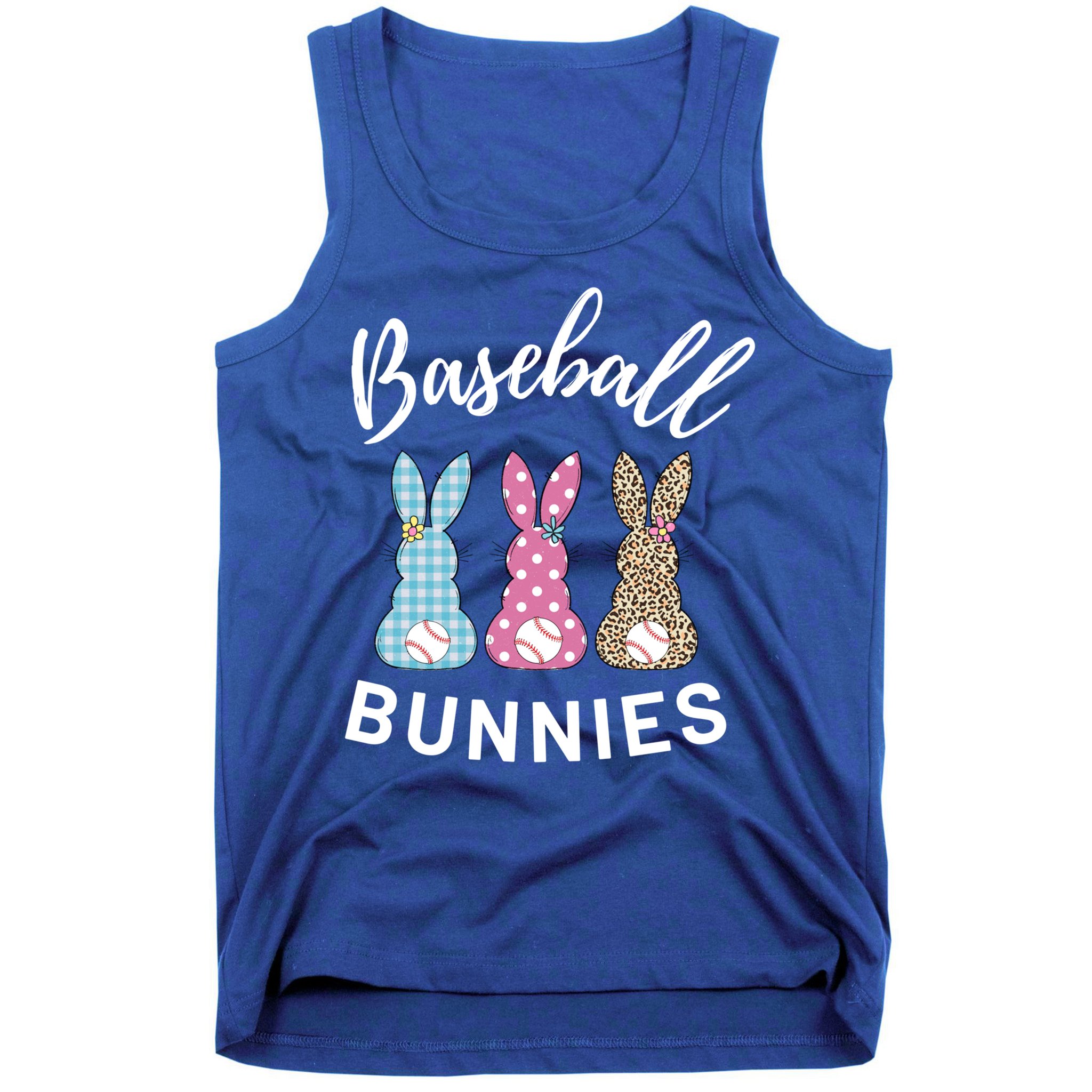 Baseball Bunnies Easter Bunny Mom Funny Gift Tank Top