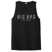 Big Bro Est 2024 Funny First Time Brother Promoted PosiCharge Competitor Tank