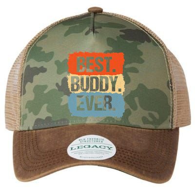 Best Buddy Ever Legacy Tie Dye Trucker Hat