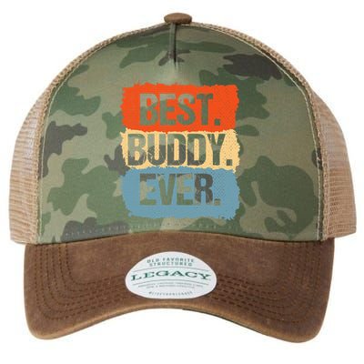 Best Buddy Ever Legacy Tie Dye Trucker Hat