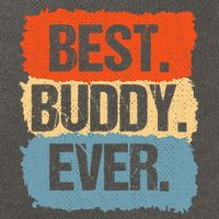Best Buddy Ever Cotton Canvas Backpack