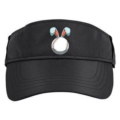 Baseball Bunny Easter Holiday Sport Lover Adult Drive Performance Visor