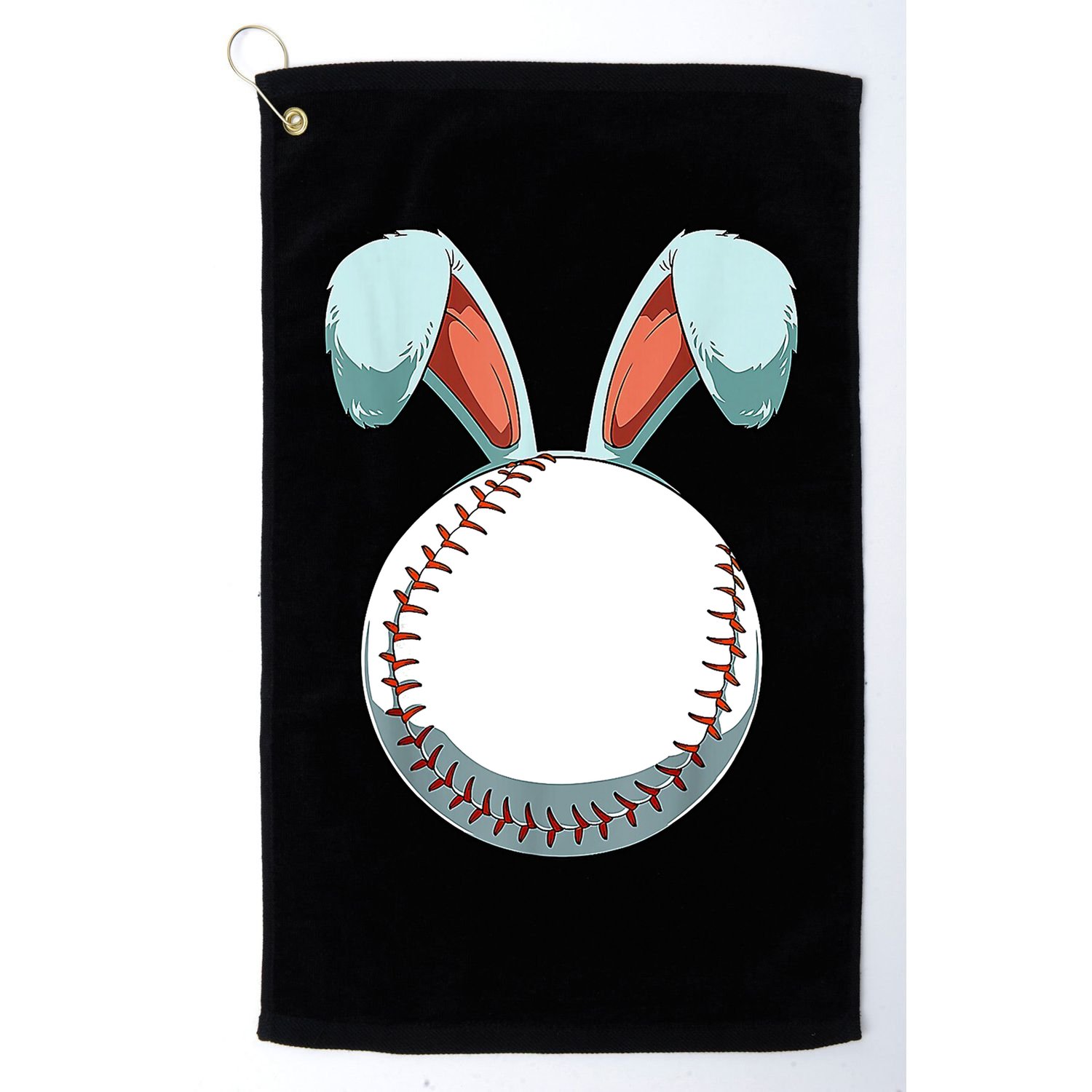 Baseball Bunny Easter Holiday Sport Lover Golf Towel