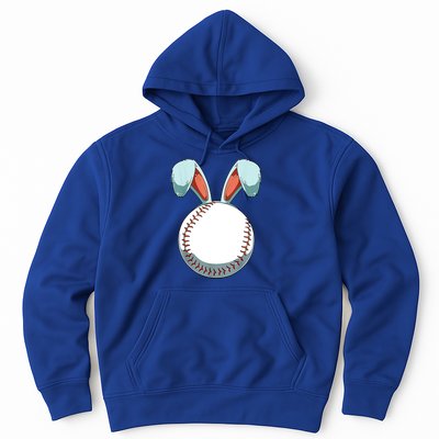 Baseball Bunny Easter Holiday Sport Lover Hoodie