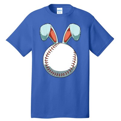 Baseball Bunny Easter Holiday Sport Lover Tall T-Shirt