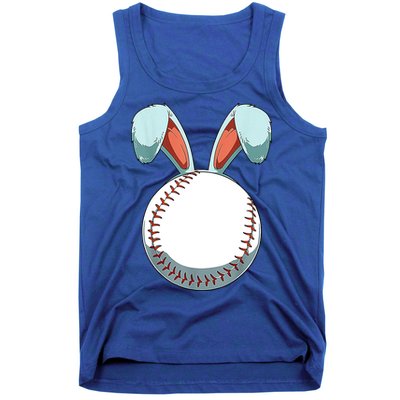 Baseball Bunny Easter Holiday Sport Lover Tank Top