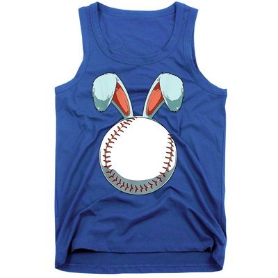 Baseball Bunny Easter Holiday Sport Lover Tank Top