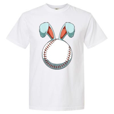 Baseball Bunny Easter Holiday Sport Lover Garment-Dyed Heavyweight T-Shirt