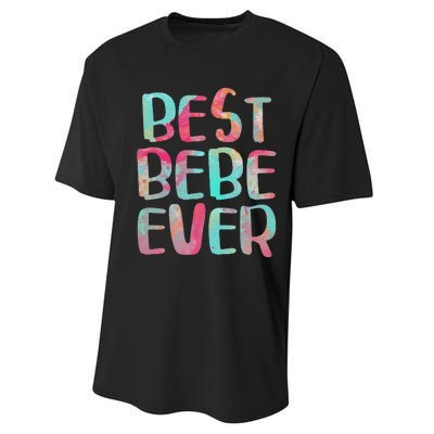 Best Bebe Ever Mother's Day Performance Sprint T-Shirt