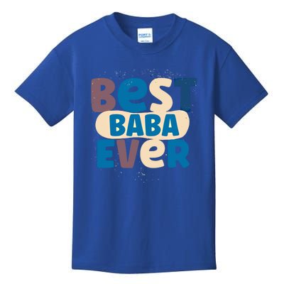 Best Baba Ever Dad Father Persian Arabic Daddy Papa Fathers Gift Kids T-Shirt