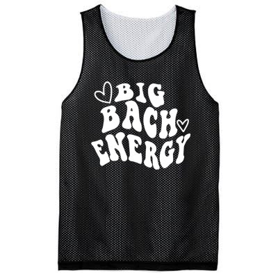 Big Bach Energy, It's About Damn Time, Bachelorette Party Mesh Reversible Basketball Jersey Tank