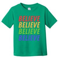 Believe Toddler T-Shirt