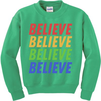 Believe Kids Sweatshirt