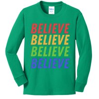 Believe Kids Long Sleeve Shirt