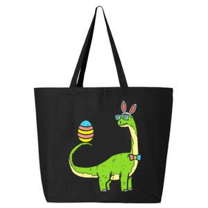 Brontosaurus Bunny Egg Easter Day Dinosaur Dino Boy 25L Jumbo Tote