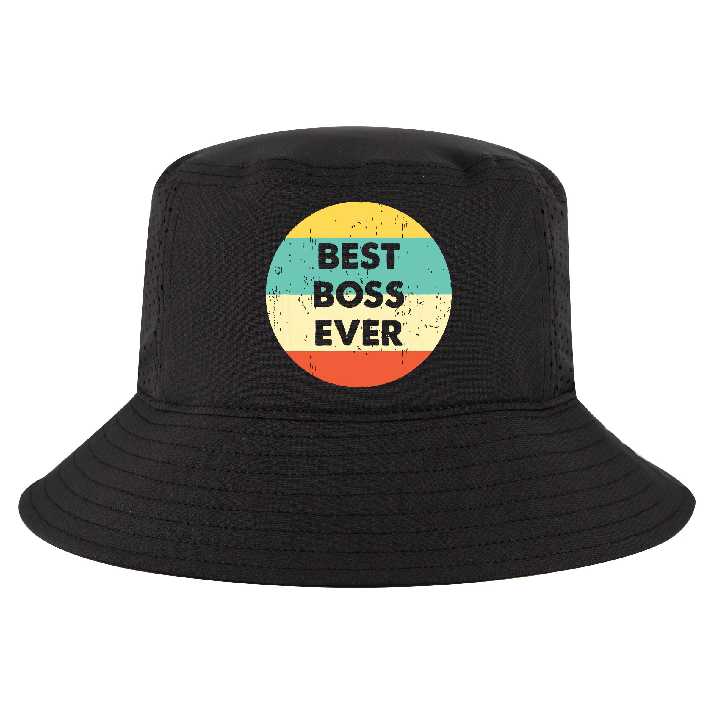Best Boss Ever Cool Comfort Performance Bucket Hat