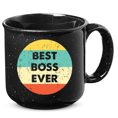 Best Boss Ever 15oz Campfire Ceramic Mug