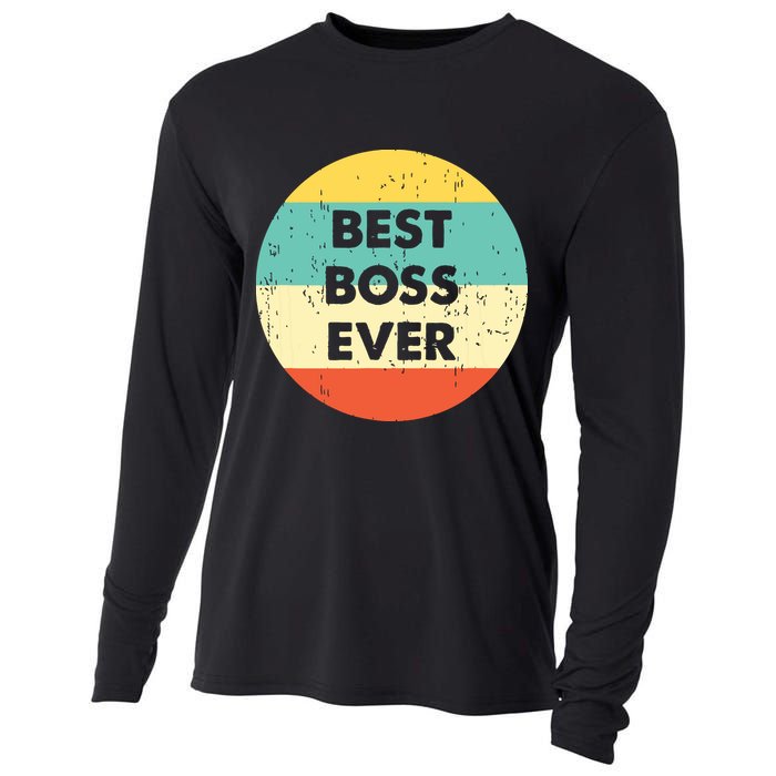 Best Boss Ever Cooling Performance Long Sleeve Crew