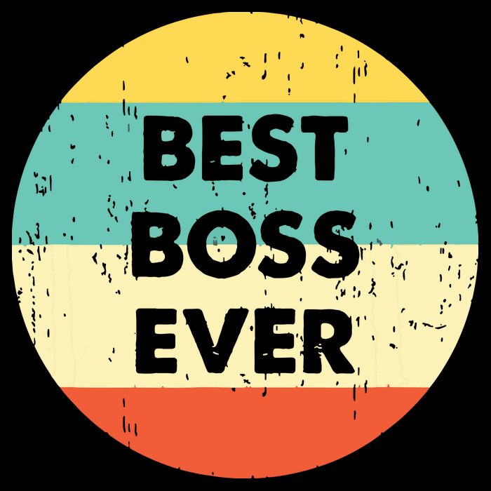 Best Boss Ever Cooling Performance Long Sleeve Crew
