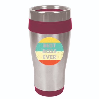 Best Boss Ever 16oz Travel Tumbler