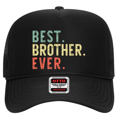 Best Brother Ever Family Cool Funny Vintage Trucker Hat