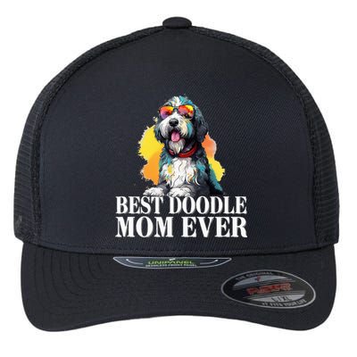 Bernedoodle Flexfit Unipanel Trucker Cap