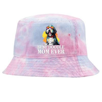 Bernedoodle Tie-Dyed Bucket Hat