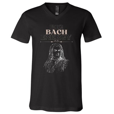 Big Bach Energy V-Neck T-Shirt