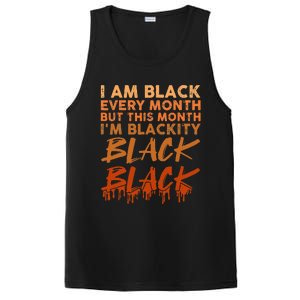 Blackity Black Every Month Black History BHM African PosiCharge Competitor Tank