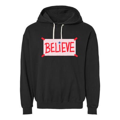 Believe Garment-Dyed Fleece Hoodie