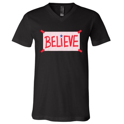 Believe V-Neck T-Shirt